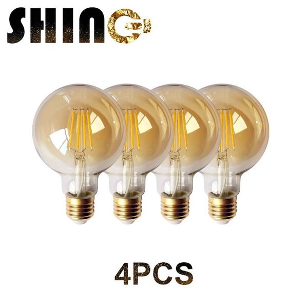 4pcs/lot 2021 rushed sale ce rohs decor retro edison led filament bubble ball bulb g80 6w 2700k 220v for home bedroom decoration bulbs
4pcs/lot 2021 rushed sale ce rohs decor retro edison led filament bubble ball bulb g80 6w 2700k 220v for home bedroom decoration bulbs