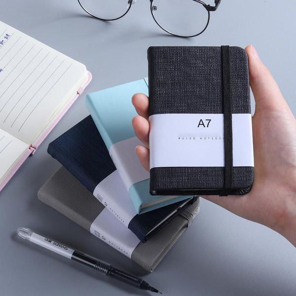 a7a6 small notebook portable notepad students carry mini pocket simple handy notes notepads, Purple;pink
a7a6 small notebook portable notepad students carry mini pocket simple handy notes notepads, Purple;pink