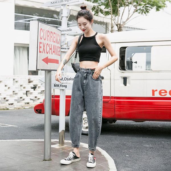 women's jeans 2021 streetwear high waist cargo women plus size stretch ladies pants denim loose jean feet radish xa24f, Blue
women's jeans 2021 streetwear high waist cargo women plus size stretch ladies pants denim loose jean feet radish xa24f, Blue