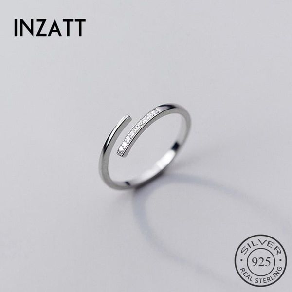 cluster rings inzareal 925 sterling silver zircon adjustable ring for fashion woman party fine jewelry cute accessories minimalist gift, Golden;silver
cluster rings inzareal 925 sterling silver zircon adjustable ring for fashion woman party fine jewelry cute accessories minimalist gift, Golden;silver