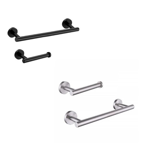 towel racks 1pcs household rack wall mounted 304 stainless steel stable paper black durable silver set bathroom
towel racks 1pcs household rack wall mounted 304 stainless steel stable paper black durable silver set bathroom