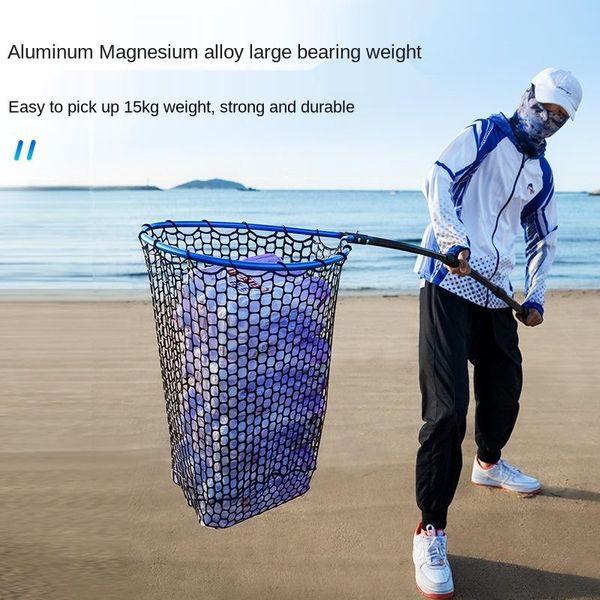 sea fishing foldable net, aluminum long handle landing net gear accessories
sea fishing foldable net, aluminum long handle landing net gear accessories