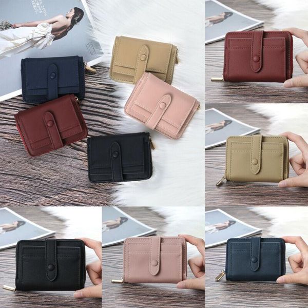 wallets fashion women leather bifold wallet zipper clutch card holder purse lady handbag, Red;black
wallets fashion women leather bifold wallet zipper clutch card holder purse lady handbag, Red;black