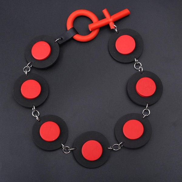chokers ethnic red black color wood beads necklace charm collar choker emo for women hip hop handmade trendy jewelry, Golden;silver
chokers ethnic red black color wood beads necklace charm collar choker emo for women hip hop handmade trendy jewelry, Golden;silver