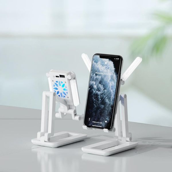 in 1 heat dissipation fill light folding mobile phone bracket adjustable metal desktablet holder support base cell mounts & h holders
in 1 heat dissipation fill light folding mobile phone bracket adjustable metal desktablet holder support base cell mounts & h holders