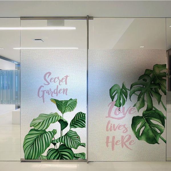 window stickers plant custom size glass film static cling botanical flower pattern private drop- stained tint-film 80x120cm
window stickers plant custom size glass film static cling botanical flower pattern private drop- stained tint-film 80x120cm