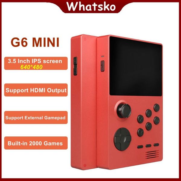 whatsko g6 mini 3.5 inch ips screen 64 bit built-in 2000 games with gamepad handheld retro player portable players game
whatsko g6 mini 3.5 inch ips screen 64 bit built-in 2000 games with gamepad handheld retro player portable players game