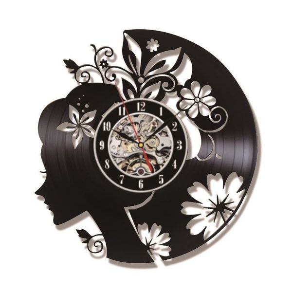 wall clocks beautiful lady and flowers record clock with led illumination floral hair fashion girl home decor art
wall clocks beautiful lady and flowers record clock with led illumination floral hair fashion girl home decor art