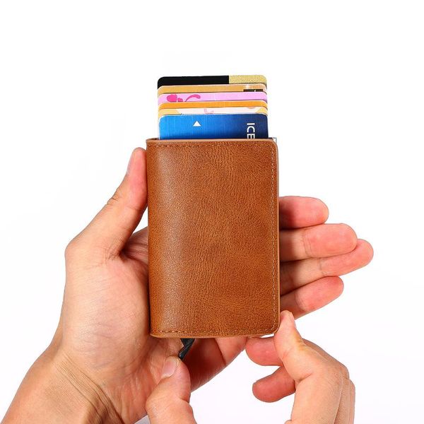 card holders aluminum alloy wallet, metal box, package, business antimagnetic bank storage box, Brown;gray
card holders aluminum alloy wallet, metal box, package, business antimagnetic bank storage box, Brown;gray