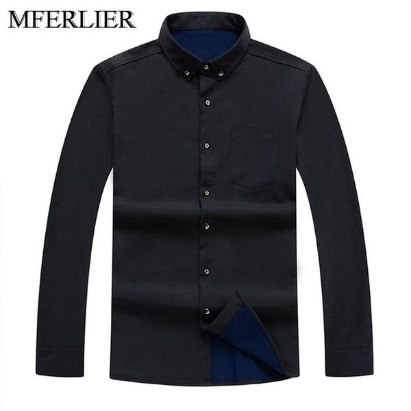 winter autumn men shirts 5xl 6xl 7xl 8xl 9xl bust 159cm with fleece plus size warm shirt 5 colors men's casual, White;black
winter autumn men shirts 5xl 6xl 7xl 8xl 9xl bust 159cm with fleece plus size warm shirt 5 colors men's casual, White;black