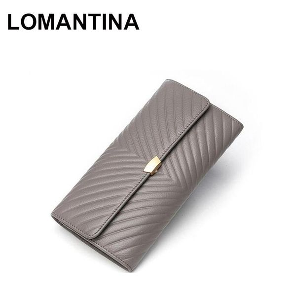 wallets lomantina female long wallet womens purses luxury genuine leather brand hasp girls phone purse, Red;black
wallets lomantina female long wallet womens purses luxury genuine leather brand hasp girls phone purse, Red;black