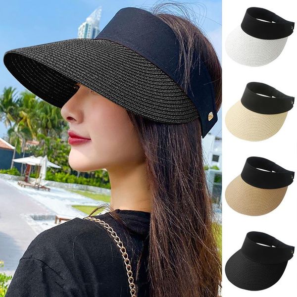 wide brim hats summer sun protection folding hat for women cap ladies girl holiday uv beach packable visor, Blue;gray
wide brim hats summer sun protection folding hat for women cap ladies girl holiday uv beach packable visor, Blue;gray