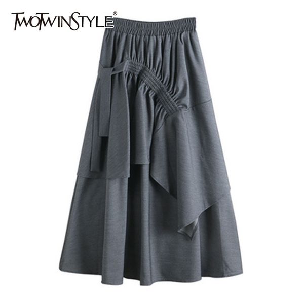black irregular skirt female high waist patchwork ruffle ruched casual skirts for women fashion clothing 210521
black irregular skirt female high waist patchwork ruffle ruched casual skirts for women fashion clothing 210521