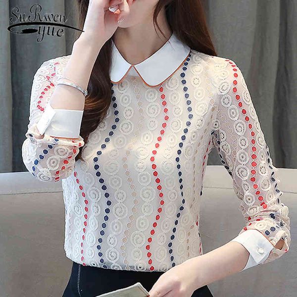 blusas mujer de moda women shirts blusa feminina ladies peter pan collar long sleeve lace blouse office shirt 5825 50 210417, White
blusas mujer de moda women shirts blusa feminina ladies peter pan collar long sleeve lace blouse office shirt 5825 50 210417, White