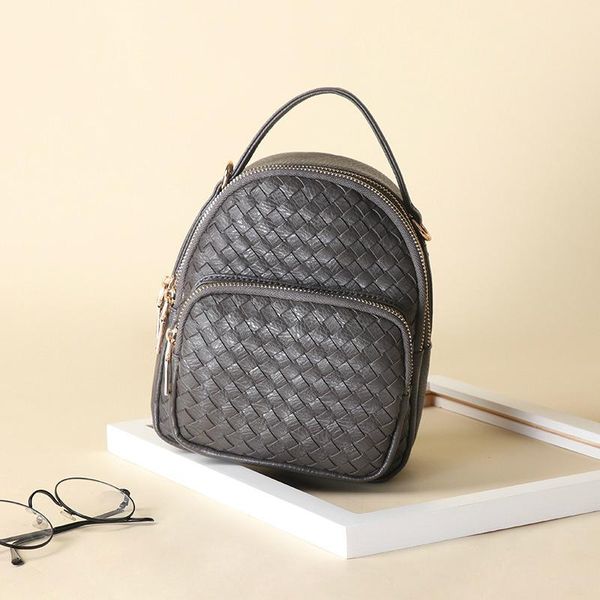 outdoor bags 2021 solid color mini backpack female lightweight travel bag hand-woven student schoolbag mochila feminina
outdoor bags 2021 solid color mini backpack female lightweight travel bag hand-woven student schoolbag mochila feminina