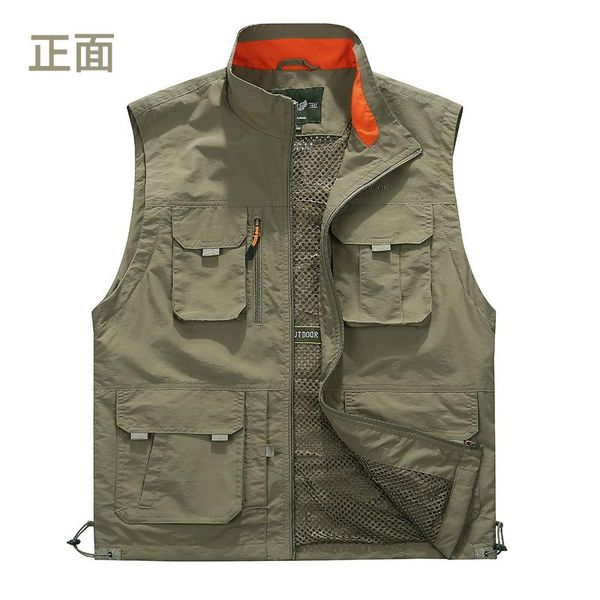 border exclusive for men's fishing vest leisure outdoor pography travel mountaineering multi pocket fashion vests, Black;white
border exclusive for men's fishing vest leisure outdoor pography travel mountaineering multi pocket fashion vests, Black;white