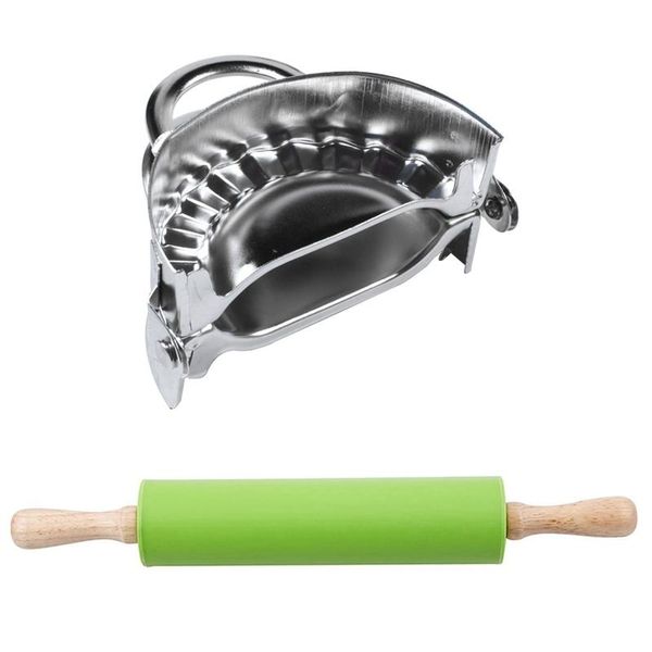 rolling pins & pastry boards 2 set kitchen accessories: 1 pcs non stick wooden silicone pin stainless steel dumplings maker
rolling pins & pastry boards 2 set kitchen accessories: 1 pcs non stick wooden silicone pin stainless steel dumplings maker