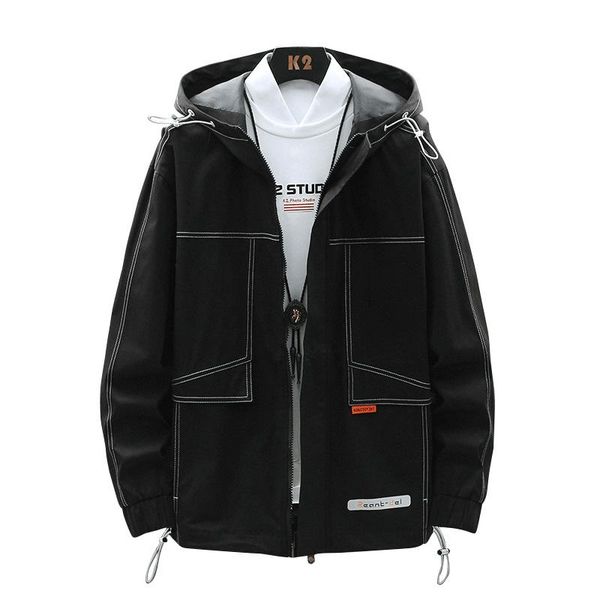men's jackets jacket men spring trendy hooded overalls outerwear casual clothes windbreaker long sleeve streetwear hoodies thin coats, Black;brown
men's jackets jacket men spring trendy hooded overalls outerwear casual clothes windbreaker long sleeve streetwear hoodies thin coats, Black;brown