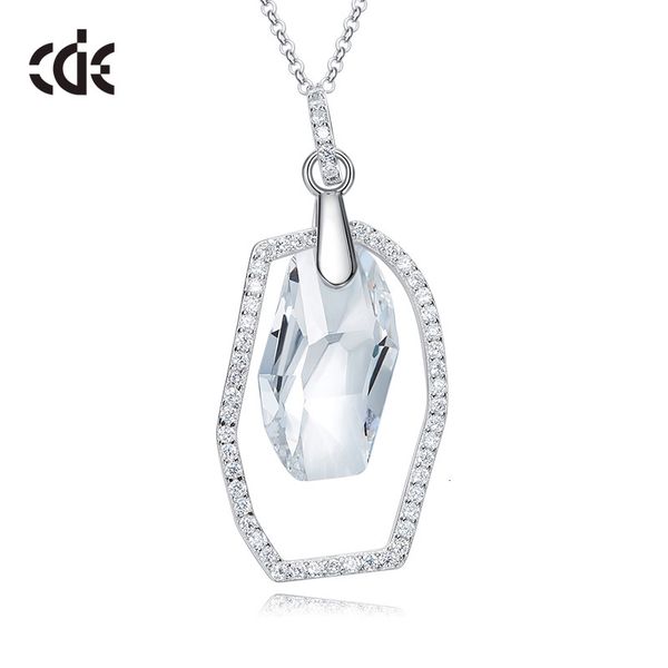 necklace exquisite geometry girl's s925 sterling silver clavicle with swarovski crystal elements
necklace exquisite geometry girl's s925 sterling silver clavicle with swarovski crystal elements