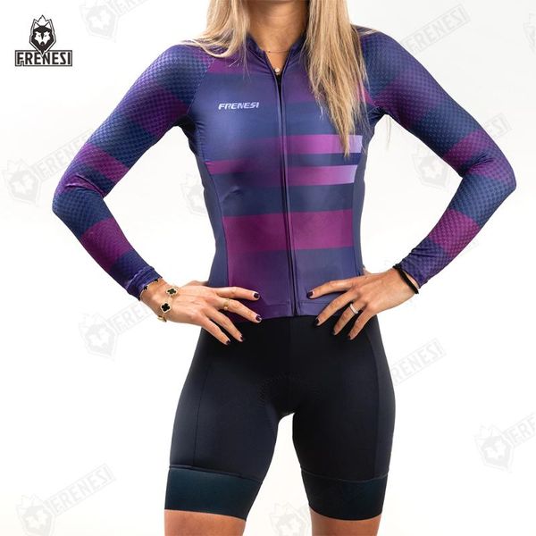 frenesi summer women triathlon short sleeve cycling skinsuit maillot ropa ciclismo bike jersey bicycle clothes go out jumpsuit racing sets, Black;blue
frenesi summer women triathlon short sleeve cycling skinsuit maillot ropa ciclismo bike jersey bicycle clothes go out jumpsuit racing sets, Black;blue
