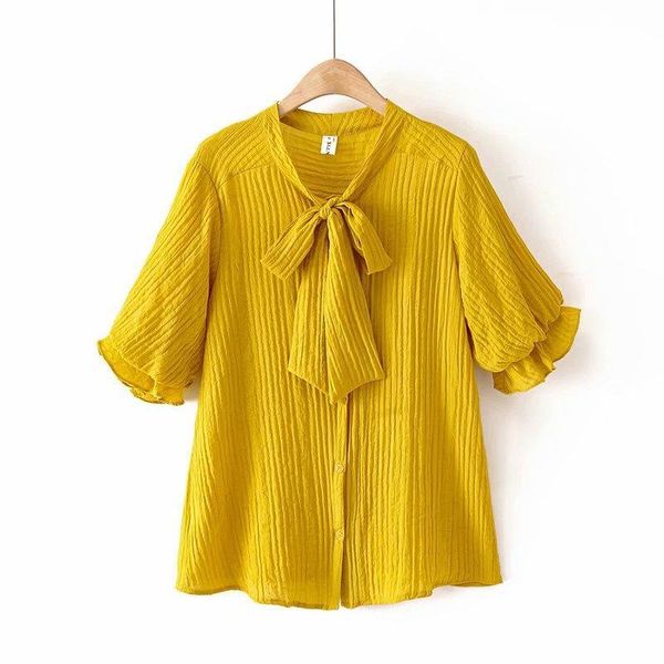 women's blouses & shirts clothing summer 2021 plus size bow collar short double layer flounced sleeves all-match white women
women's blouses & shirts clothing summer 2021 plus size bow collar short double layer flounced sleeves all-match white women