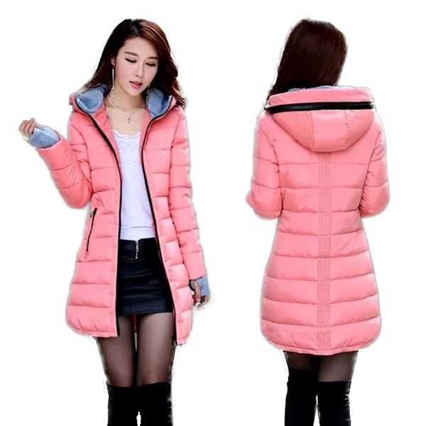 female autumn and winter padded coat slim down cotton jacket women's mid-length warm plus size lady outwear l521 & parkas, Black
female autumn and winter padded coat slim down cotton jacket women's mid-length warm plus size lady outwear l521 & parkas, Black