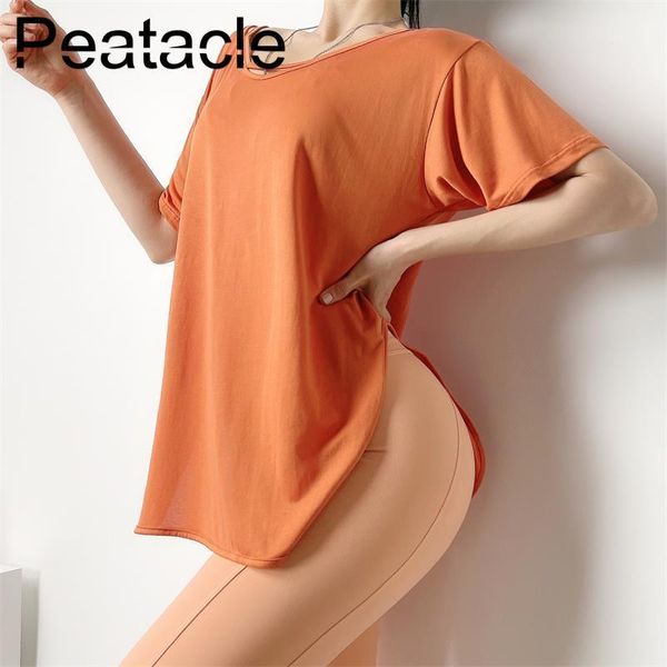 peatacle summer thin quick dry t-shirt loose breathable sports short sleeve running training fitness yoga clothes women outfit
peatacle summer thin quick dry t-shirt loose breathable sports short sleeve running training fitness yoga clothes women outfit