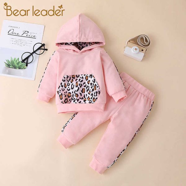 bear leader baby girls fashion clothes spring autumn kids hooded clothing toddler leopard outfits born casual tracksuits 210708, White
bear leader baby girls fashion clothes spring autumn kids hooded clothing toddler leopard outfits born casual tracksuits 210708, White