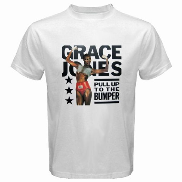New GRACE JONES Pull Up to the Bumper Men's White T-Shirt Size S to 3XL, White;black
New GRACE JONES Pull Up to the Bumper Men's White T-Shirt Size S to 3XL, White;black