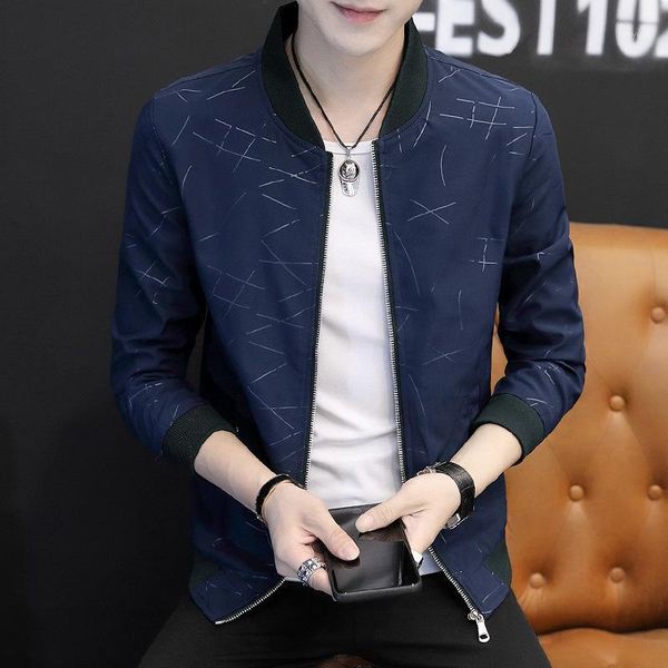 men's jackets spring and autumn clothes trendy casual upper brand loose wild stand collar for men, Black;brown
men's jackets spring and autumn clothes trendy casual upper brand loose wild stand collar for men, Black;brown