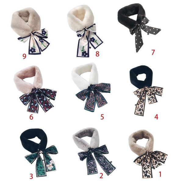 scarves women winter warm fuzzy plush infinity collar scarf with leopard floral ribbon a0nf, Blue;gray
scarves women winter warm fuzzy plush infinity collar scarf with leopard floral ribbon a0nf, Blue;gray