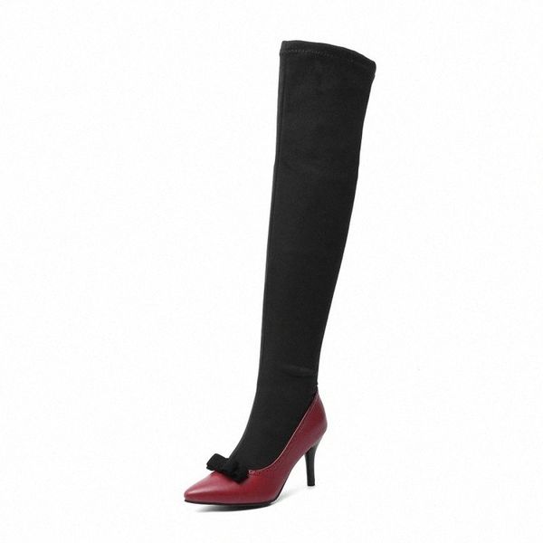 kalenmos over the knee boots women thin heel bow party boots pionted toe cosplay shoes women autumn winter long boot size 33 46 boots pharma, Black
kalenmos over the knee boots women thin heel bow party boots pionted toe cosplay shoes women autumn winter long boot size 33 46 boots pharma, Black