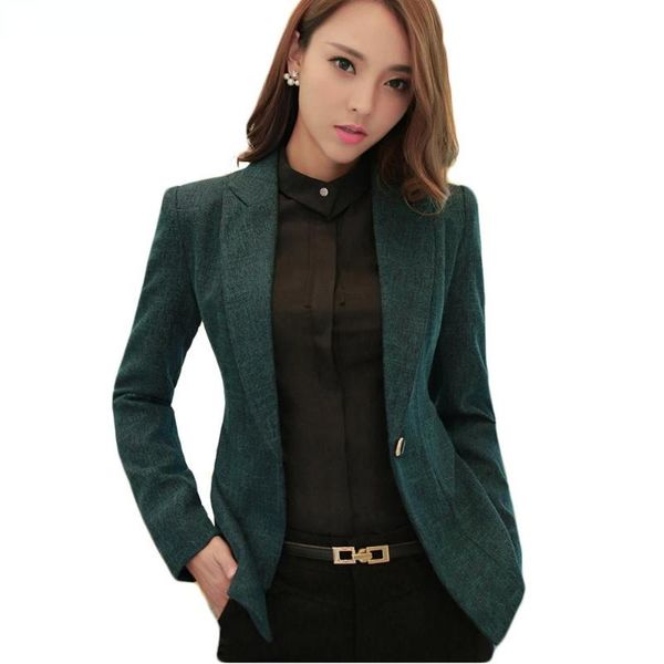 women's suits & blazers women notched collar blazer with slanted pocket fall winter green gray single button jackets slim coat 5xl 6xl, White;black
women's suits & blazers women notched collar blazer with slanted pocket fall winter green gray single button jackets slim coat 5xl 6xl, White;black