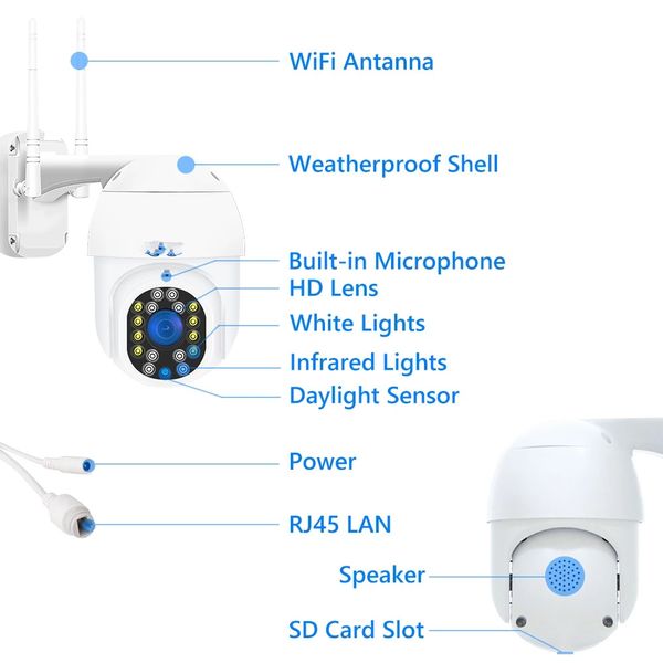 1080p tuya wifi ip camera smart auto tracking googole alexa wireless ptz outdoor video surveillance cctv security
1080p tuya wifi ip camera smart auto tracking googole alexa wireless ptz outdoor video surveillance cctv security