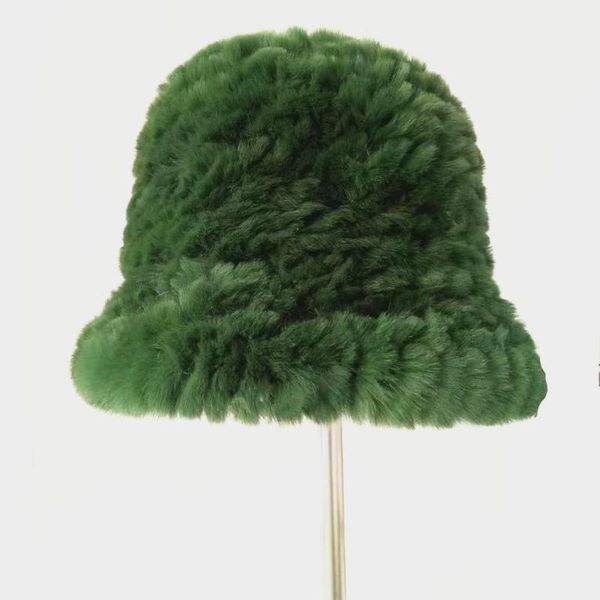 stingy brim hats green fur hat of genuine rex winter warm knitted women cap design h175, Blue;gray
stingy brim hats green fur hat of genuine rex winter warm knitted women cap design h175, Blue;gray