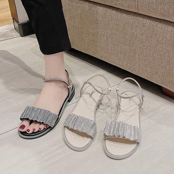female sandal fashion womens shoes 2021 strappy heels girls luxury gladiator rhinestone low flat beige lace up clear comfor sandals, Black
female sandal fashion womens shoes 2021 strappy heels girls luxury gladiator rhinestone low flat beige lace up clear comfor sandals, Black