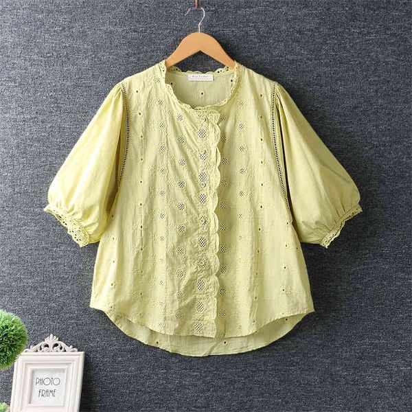 women's t-shirt hollow out embroidery loose sweet cotton floral shirt mori girl summer 9ube, White
women's t-shirt hollow out embroidery loose sweet cotton floral shirt mori girl summer 9ube, White