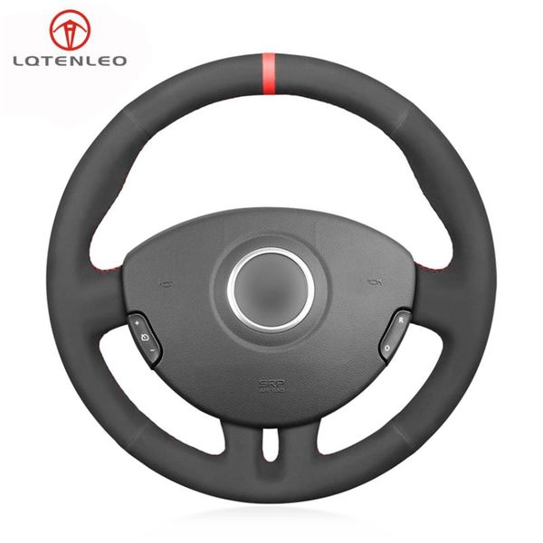 steering wheel covers lqtenleo black suede hand-stitched wrap anti-slip car cover for clio 3 2005-2013
steering wheel covers lqtenleo black suede hand-stitched wrap anti-slip car cover for clio 3 2005-2013