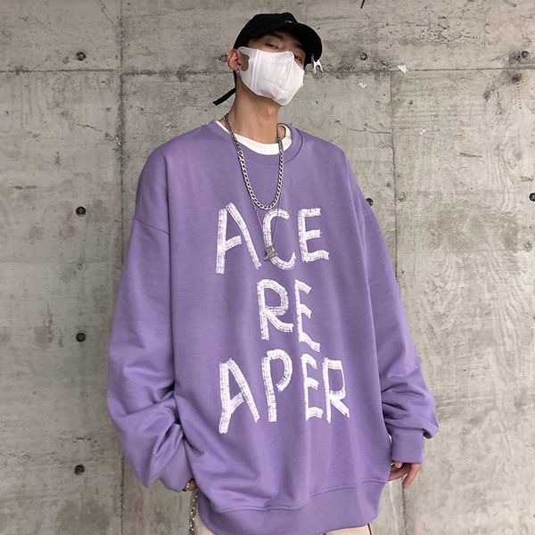 men's hoodies & sweatshirts inxyz 2021 autumn fashion letter printing pullover casual plus size korean streetwear sweatshirt women', Black
men's hoodies & sweatshirts inxyz 2021 autumn fashion letter printing pullover casual plus size korean streetwear sweatshirt women', Black