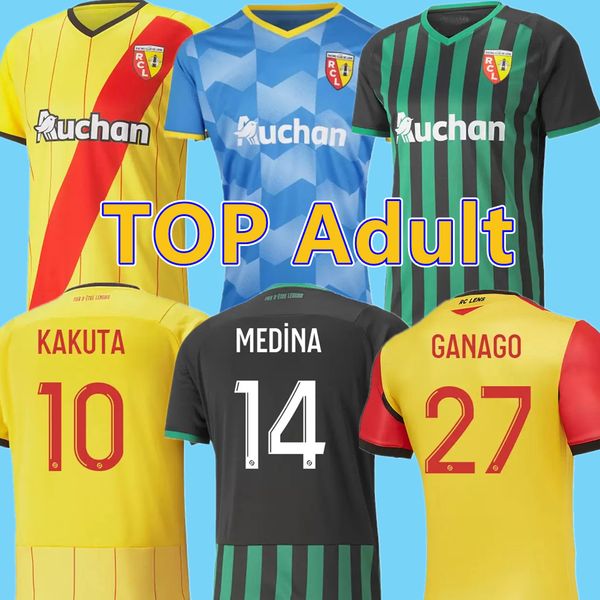 rc lens 21 22 third away soccer jerseys kakuta ganago sotoca fofana clauss gradit fortes banza cahuzac doucoure 2021 2022 3rd football shirt, Black;yellow 
rc lens 21 22 third away soccer jerseys kakuta ganago sotoca fofana clauss gradit fortes banza cahuzac doucoure 2021 2022 3rd football shirt, Black;yellow