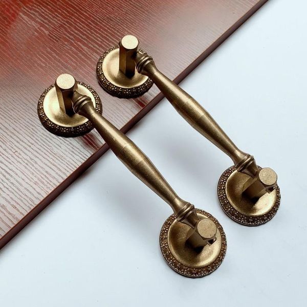 handles & pulls chinese antique color pure copper door handle courtyard retro temple old-fashioned wooden decoration exposed brass
handles & pulls chinese antique color pure copper door handle courtyard retro temple old-fashioned wooden decoration exposed brass