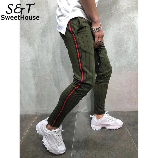 men's pants fashion casual breathable running striped regular fit pocket casual, sports lace up long, Black
men's pants fashion casual breathable running striped regular fit pocket casual, sports lace up long, Black