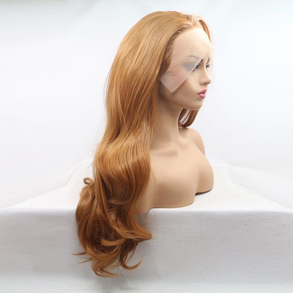 2021 new fashion temperament european and american wig women's high-end full-lace medium-long curly casual hair chemical fiber headgear, Black
2021 new fashion temperament european and american wig women's high-end full-lace medium-long curly casual hair chemical fiber headgear, Black