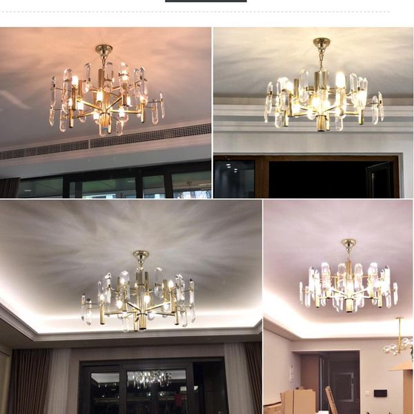 pendant lamps led e14 postmodern big crystal iron gold chandelier warm lighting lustre suspension luminaire hanging lampen for foyer
pendant lamps led e14 postmodern big crystal iron gold chandelier warm lighting lustre suspension luminaire hanging lampen for foyer
