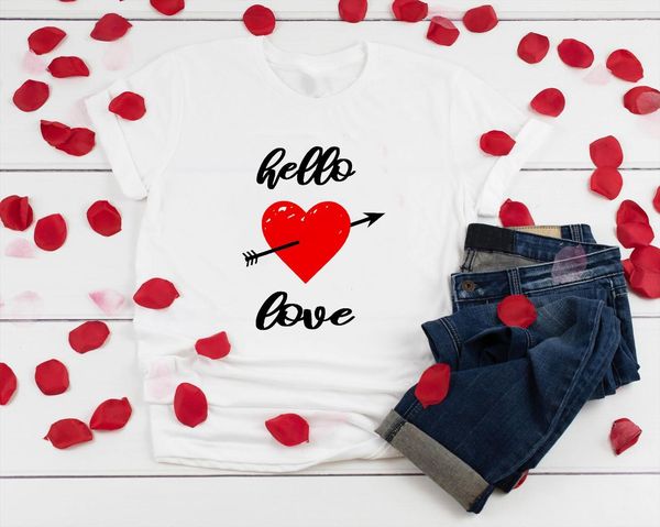 hello love heart arrow tees mens and women valentines day short sleeve casual shirt clothes graphic, White;black
hello love heart arrow tees mens and women valentines day short sleeve casual shirt clothes graphic, White;black