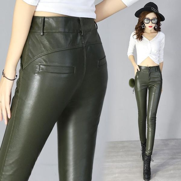 women's pants & capris leather leggings trousers skinny black faux velvet thick winter pu pencil women wear, Black;white
women's pants & capris leather leggings trousers skinny black faux velvet thick winter pu pencil women wear, Black;white