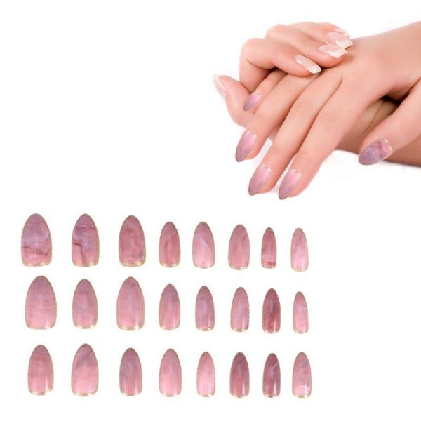 24pcs false nail full cover pointed artificial for home diy art salon1, Red;gold
24pcs false nail full cover pointed artificial for home diy art salon1, Red;gold