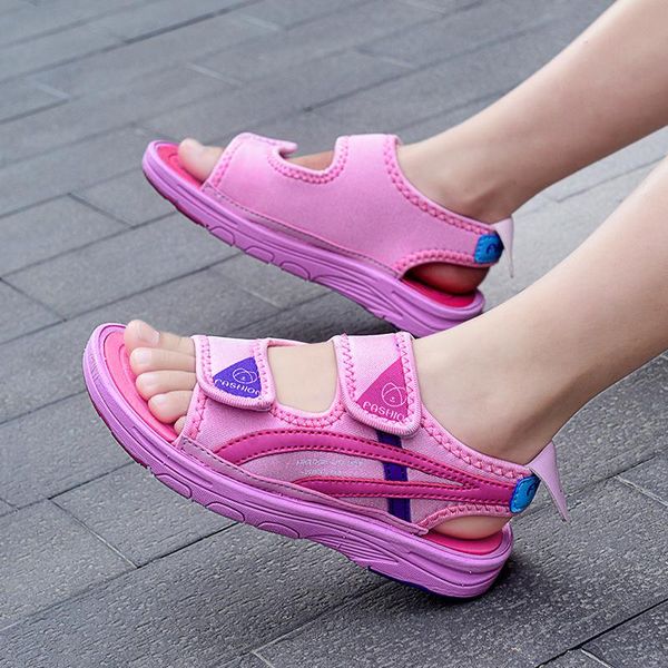 sandals summer boys girl fashion children kids casual footwear one pair of sole two pairs vamp three kinds piercing method, Black;red
sandals summer boys girl fashion children kids casual footwear one pair of sole two pairs vamp three kinds piercing method, Black;red
