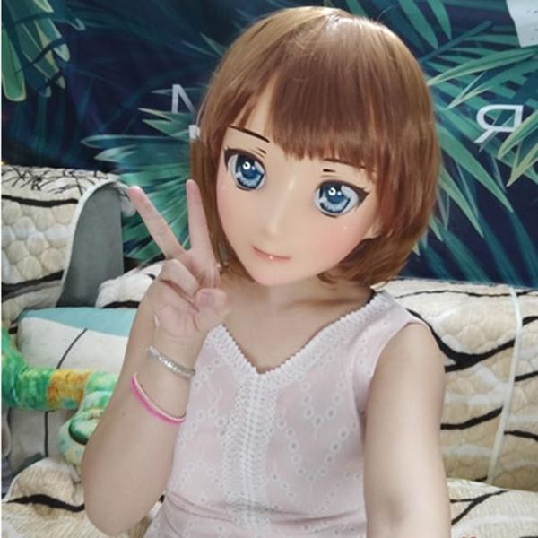party masks (lanmei-07)japan anime kigurumi cosplay cartoon character role play half head lolita doll mask with eyes and wig
party masks (lanmei-07)japan anime kigurumi cosplay cartoon character role play half head lolita doll mask with eyes and wig