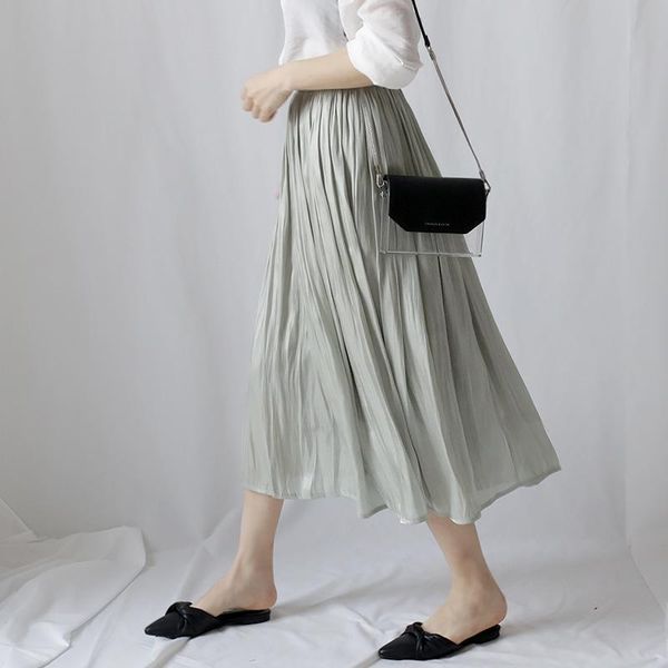 skirts daily apparel female 2021 summer simple fashion casual ins high waist copper ammonia pleated a line midi skirt for women, Black
skirts daily apparel female 2021 summer simple fashion casual ins high waist copper ammonia pleated a line midi skirt for women, Black